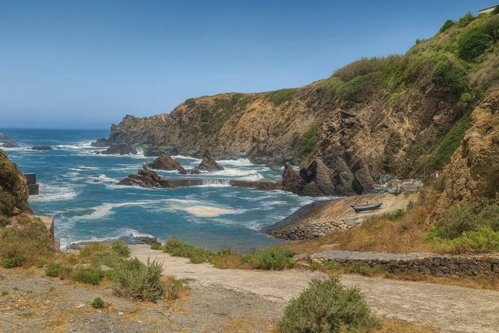 Fietsroutes langs de ruige visserskust van de Algarve