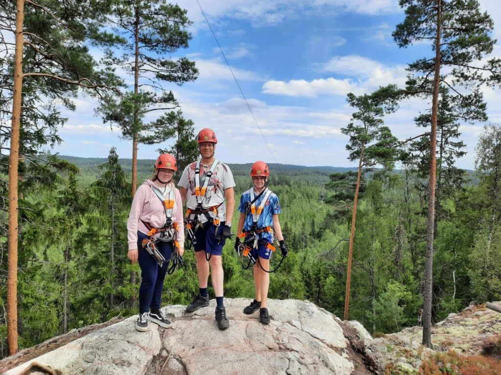 hoogteparcours-familie-vasteras-zweden