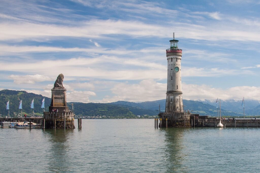 Fietsvakantie rondom de Bodensee, Lindau.